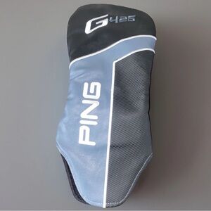 New Ping G425 Driver Head Cover Black White Grey Golf PING Black Club Headcover